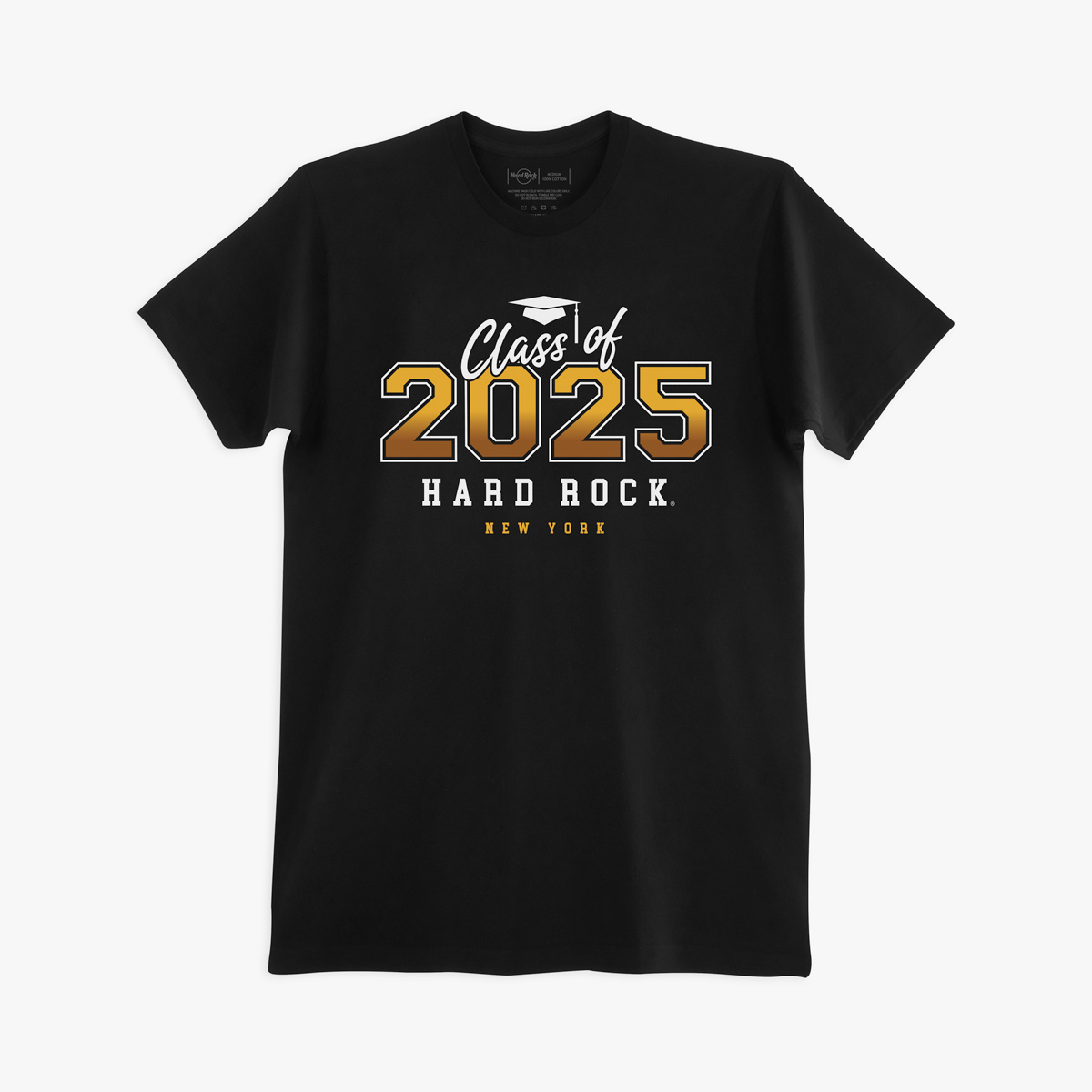 Adult Fit Class Of 2025 Tee in Black image number 1